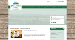 Desktop Screenshot of berghotel-jaegerhof.de